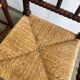 Vintage spool corner chair / knitting chair