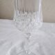 6 verres à pied cristal