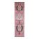 1970s Turkish Hand-Knotted Wool Cotton Purple Runner Rug 102x373
