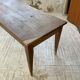 Oak farmhouse table