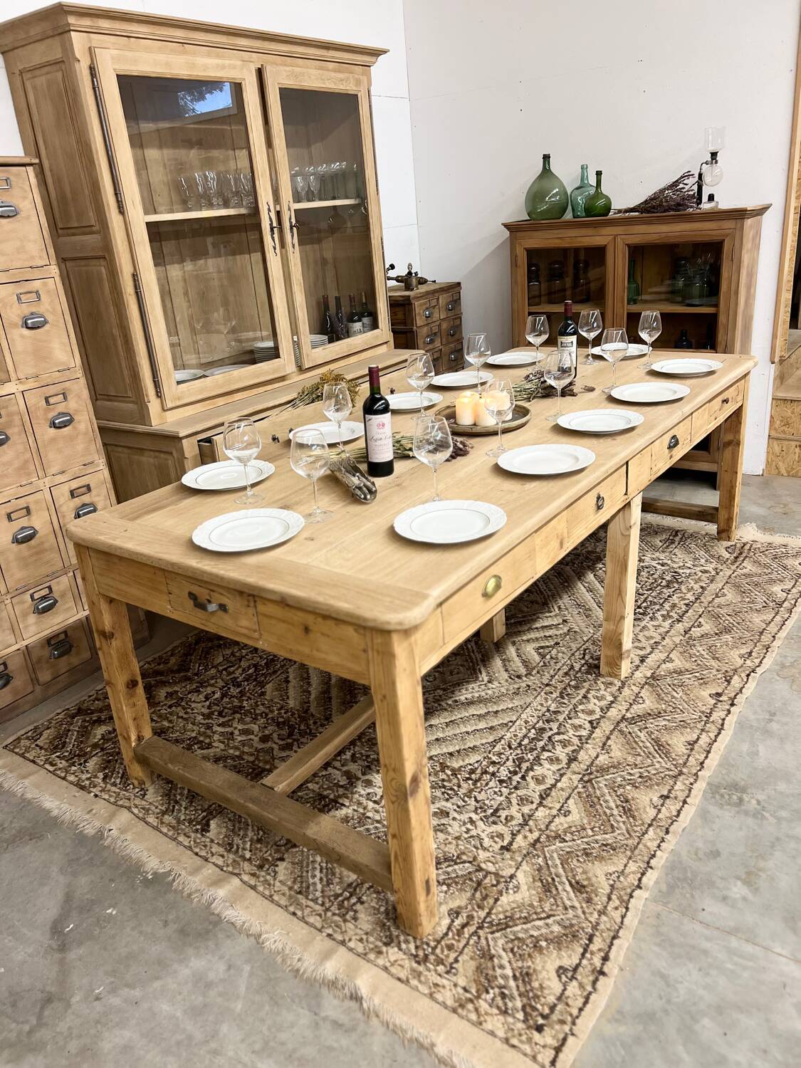 Very large farmhouse table