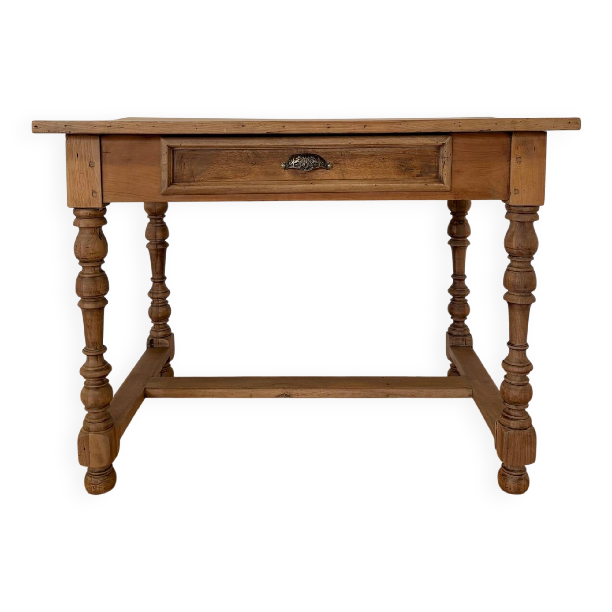 Renovated oak desk table