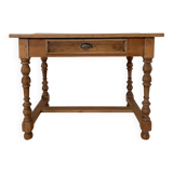 Renovated oak desk table