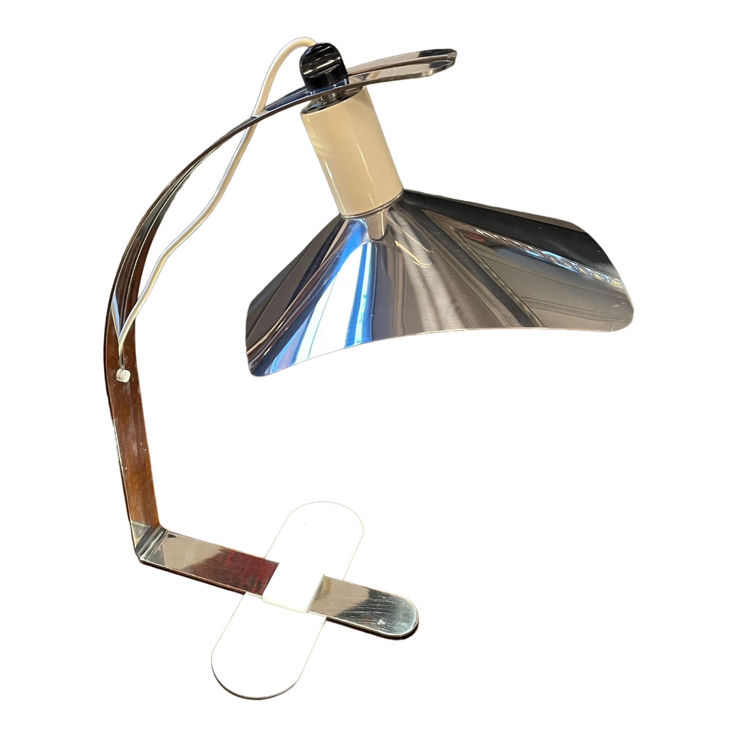 Table / desk lamp " corolla " by giovanni grignani for luci, ca 1970