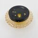 Vintage amber wall lights