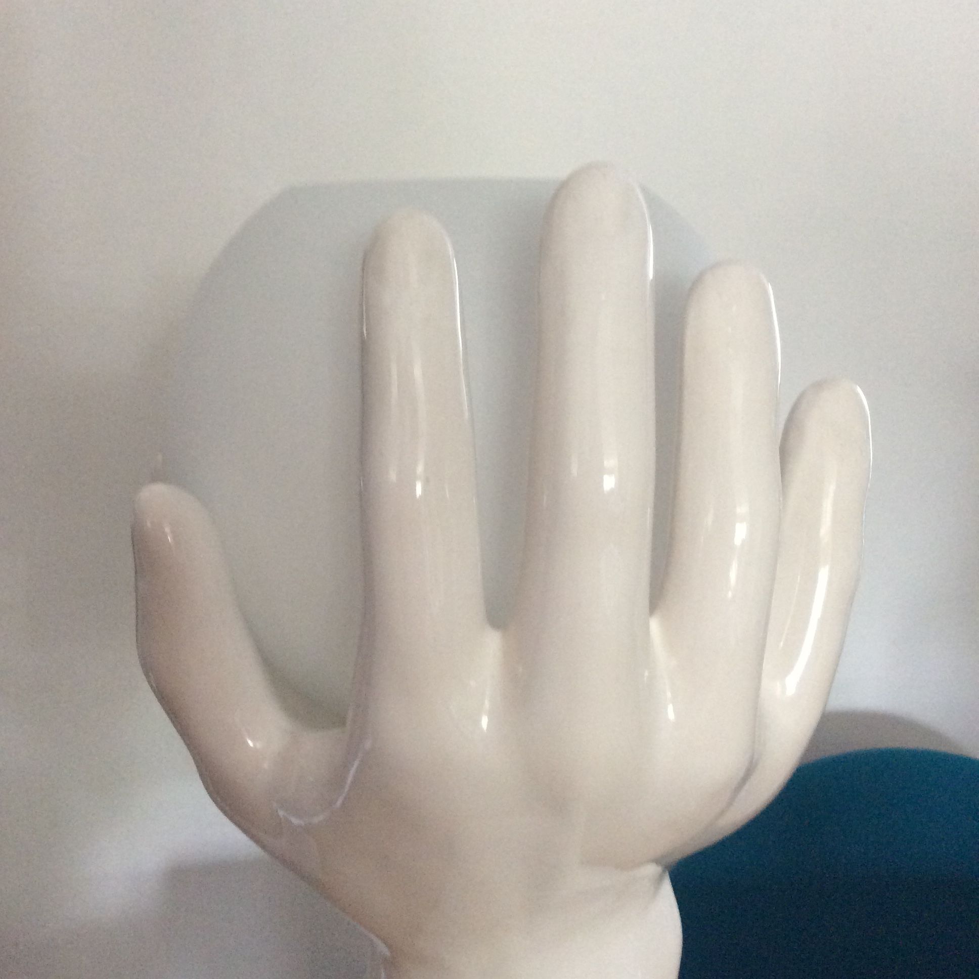 40cm ceramic hands lamp