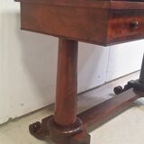 English mahogany desk from the 19th century