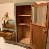 Armoire de poupée art déco