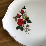 Pie dish from Moulin des loups, "Carmen" model, in very good condition.