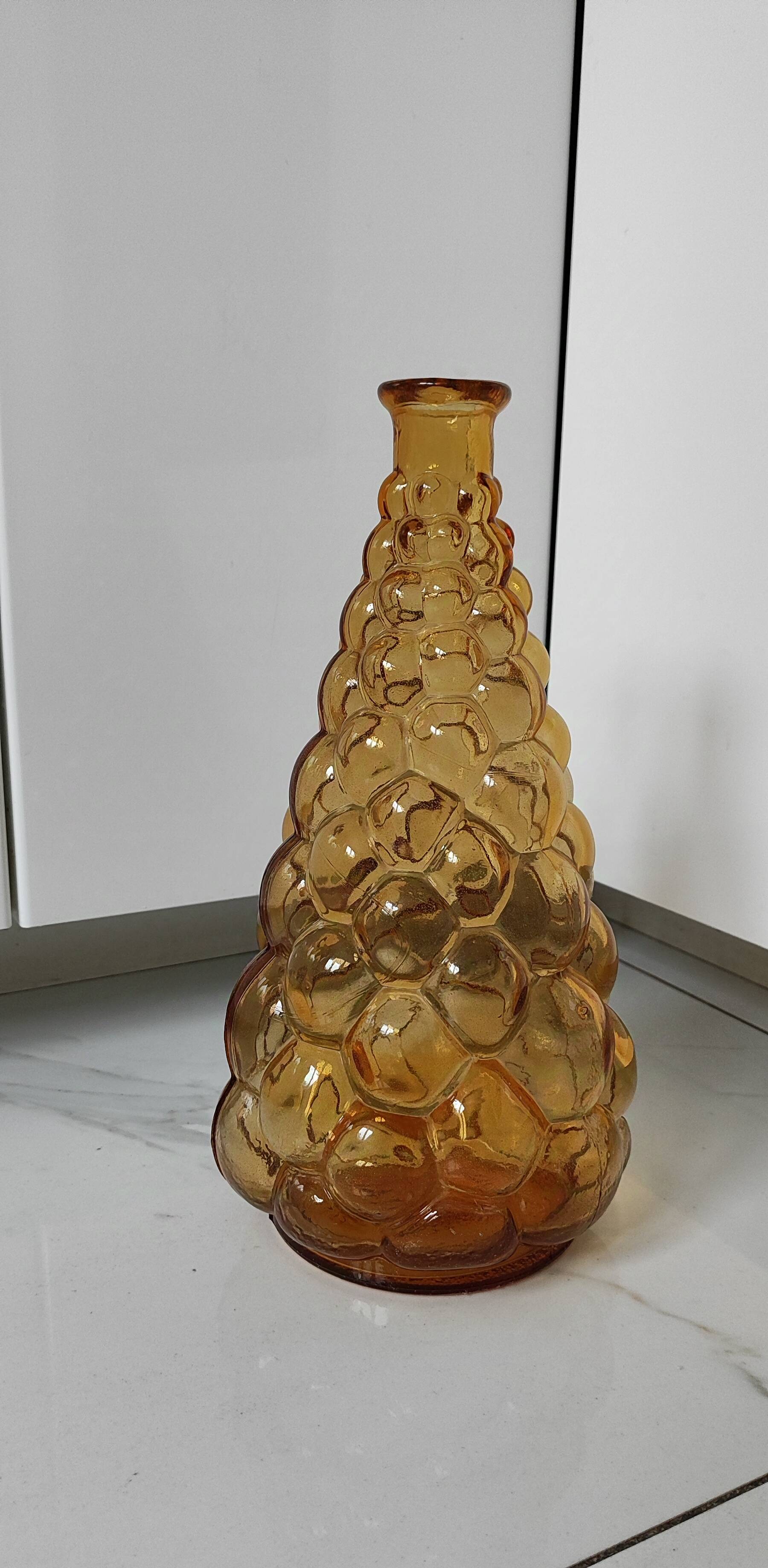 Vintage Glass Bubble Vase