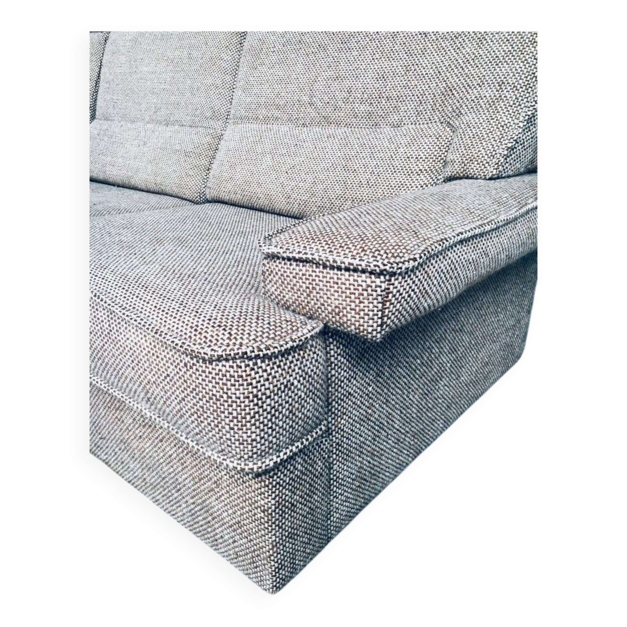 Mid-Century Modern Boucle 3 Seat Sofa, Italy, 1970s