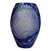 Vase cristal de bohème