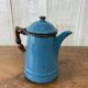 Vintage enameled coffee pot