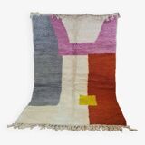 Handmade Berber wool rug 200x100 cm