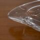 Vintage 1970s Italiandesign crystal ashtray