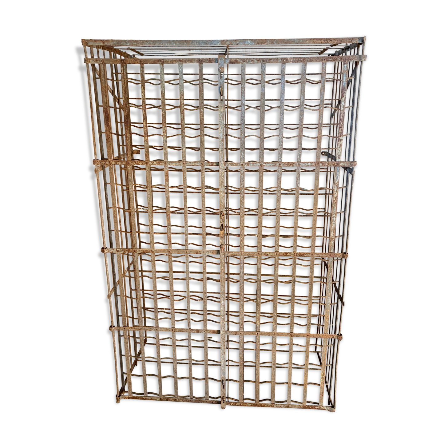 Old wine rack 2 doors