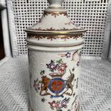Twentieth century Paris porcelain pharmacy pot