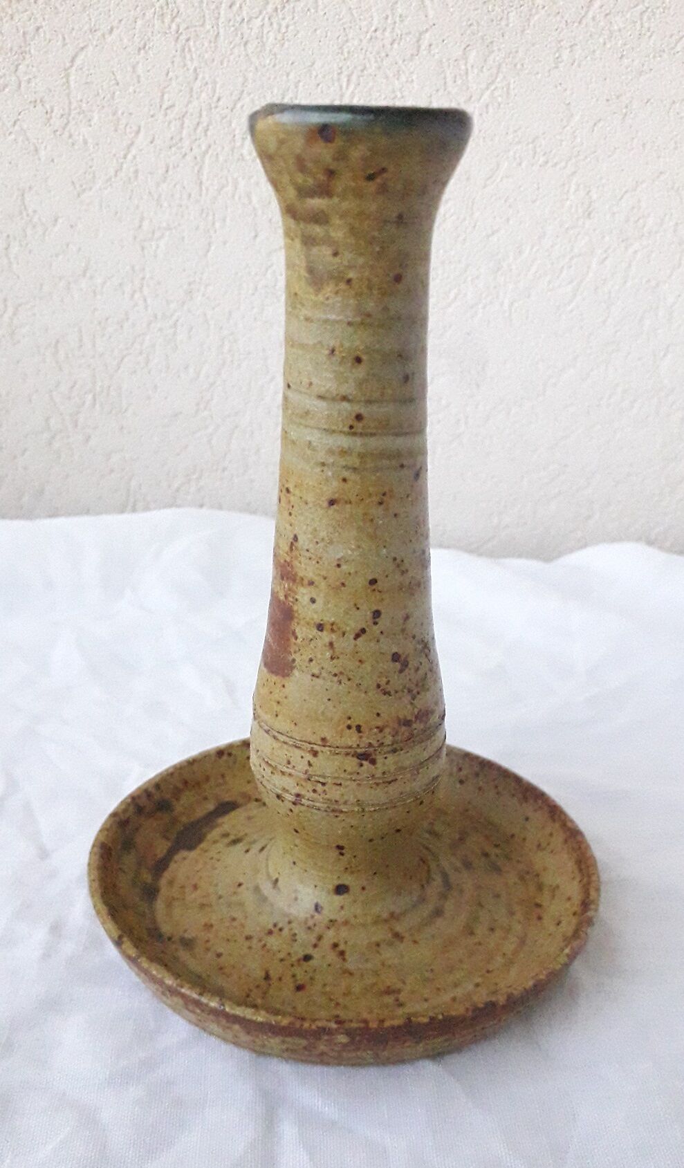 Sandstone candle holder
