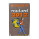 Enamelled plate Le Routard - Backpacker's Guide Hotel Restaurant - 2012