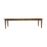 XL farmhouse table in beech and pine 3m