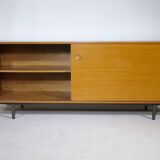 Teak sliding door sideboard by Ernst Martin Dettinger for Bormann, 1960s