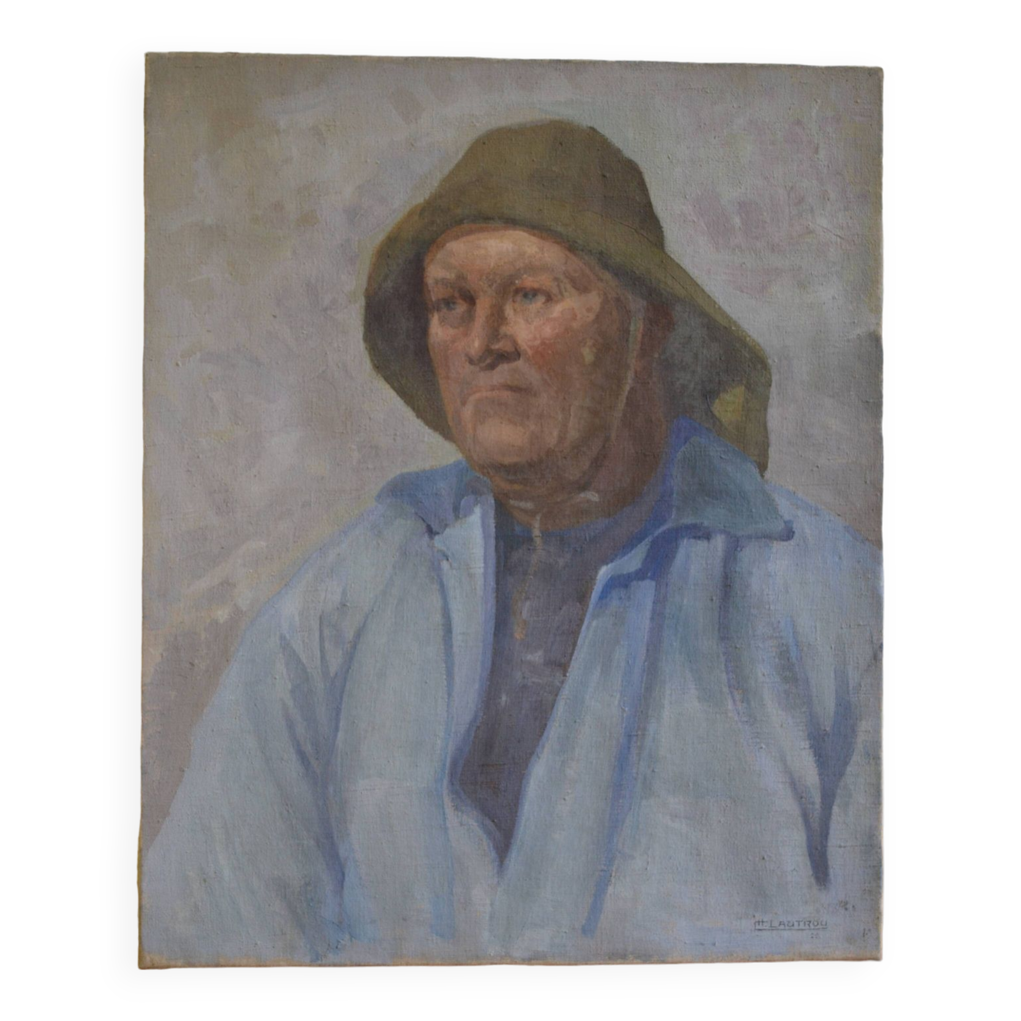 Charles Lautrou (1891 1953) “Fisherman from Camaret” 1929