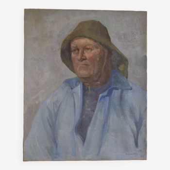 Charles Lautrou (1891 1953) “Fisherman from Camaret” 1929