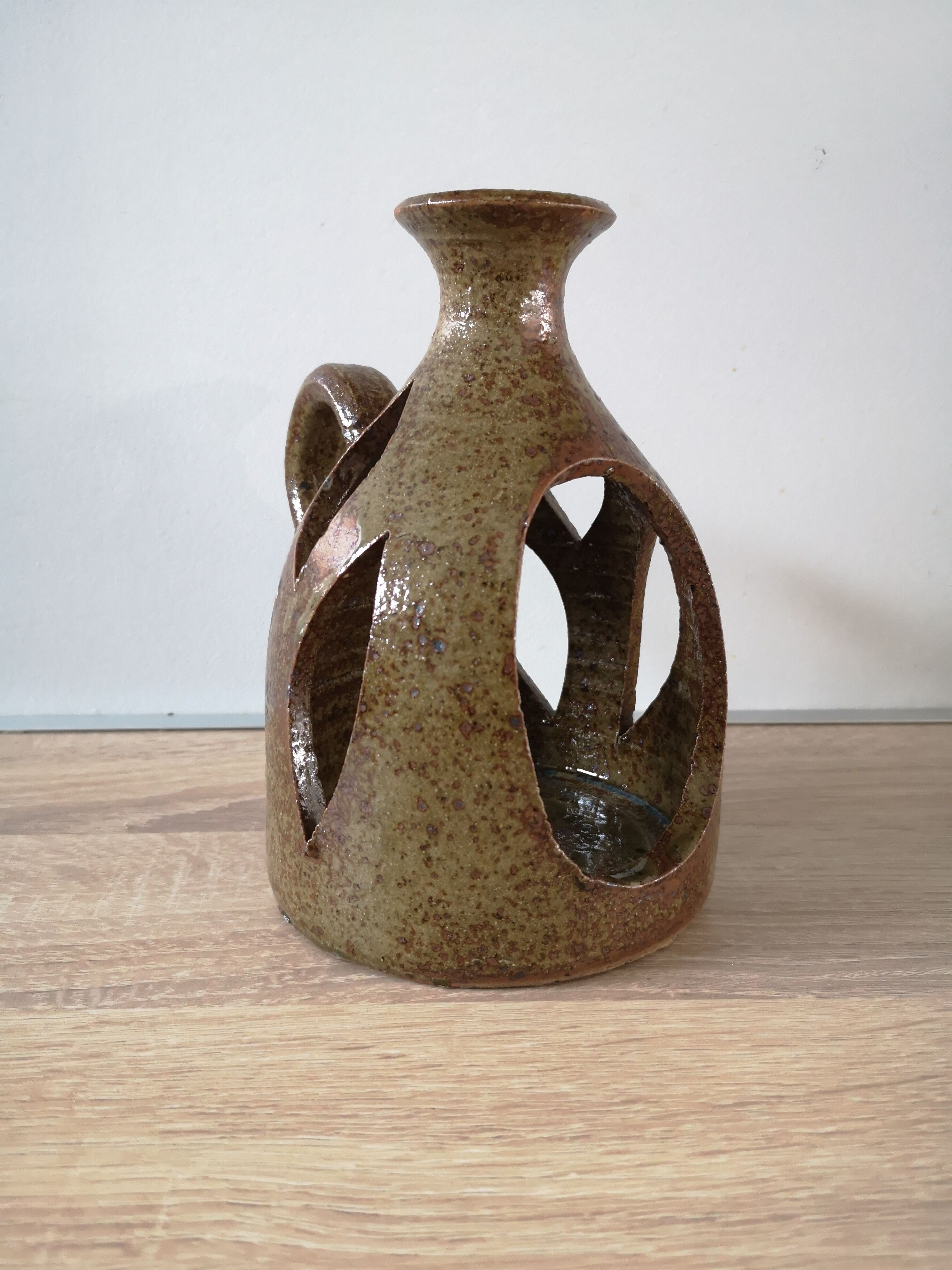 Photophore candle gres Pyrite