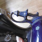 Vase bleu à anses