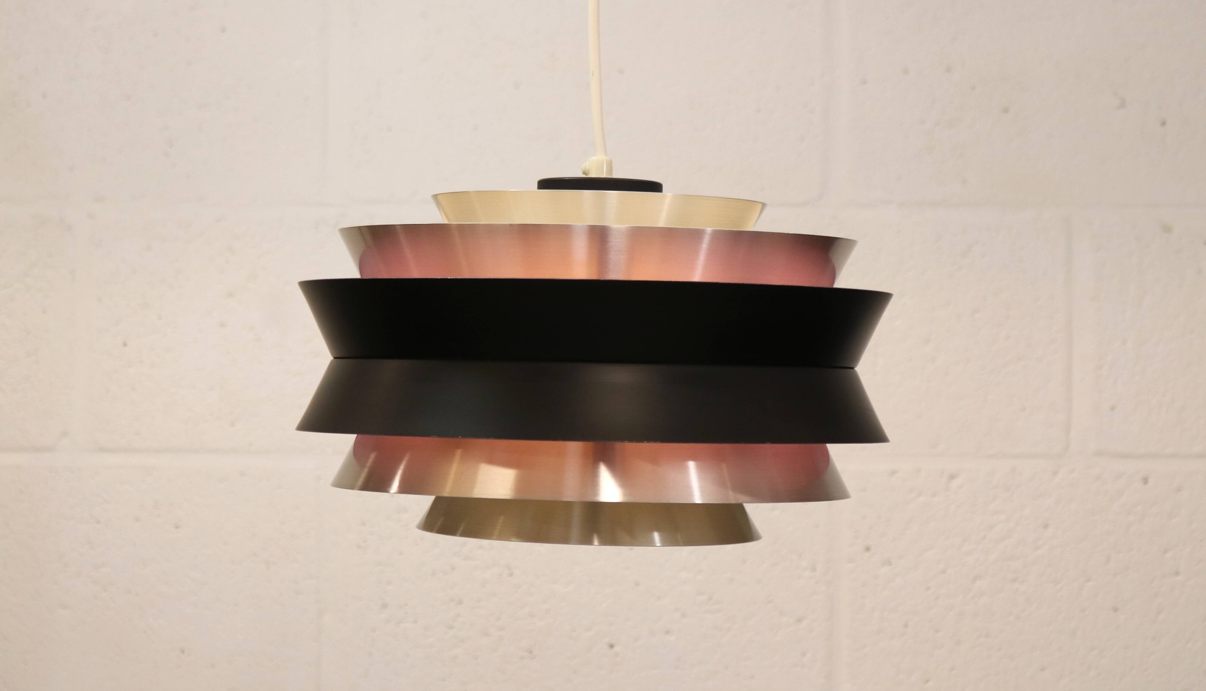 Swedish Vintage Design Lamp: Carl Thore Trava, 1970s Scandinavian Lighting
