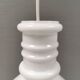 Hanging lamp designed by Sidse Werner for Danish Holmegaard, model apothecary 1980s.