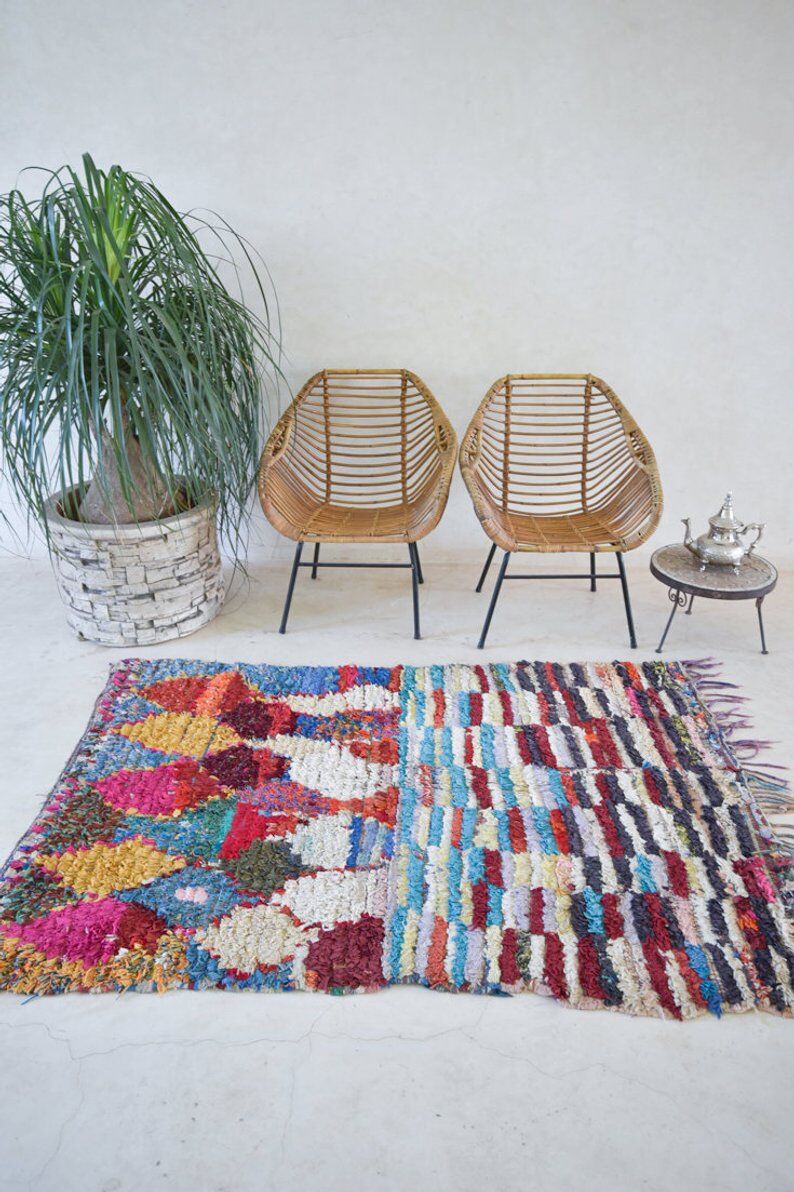Carpet boucherouite 140x155cm