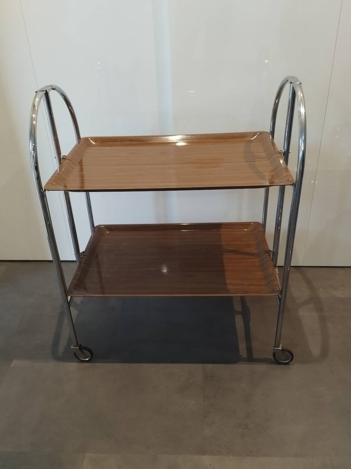 Vintage rolling trolley