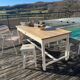 Large old farm table