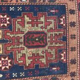 Tapis ancien caucasien chirwan 19eme fait main 76x120 cm