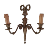 Applique double en bronze