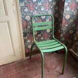 2 Tolix chairs in patinated metal