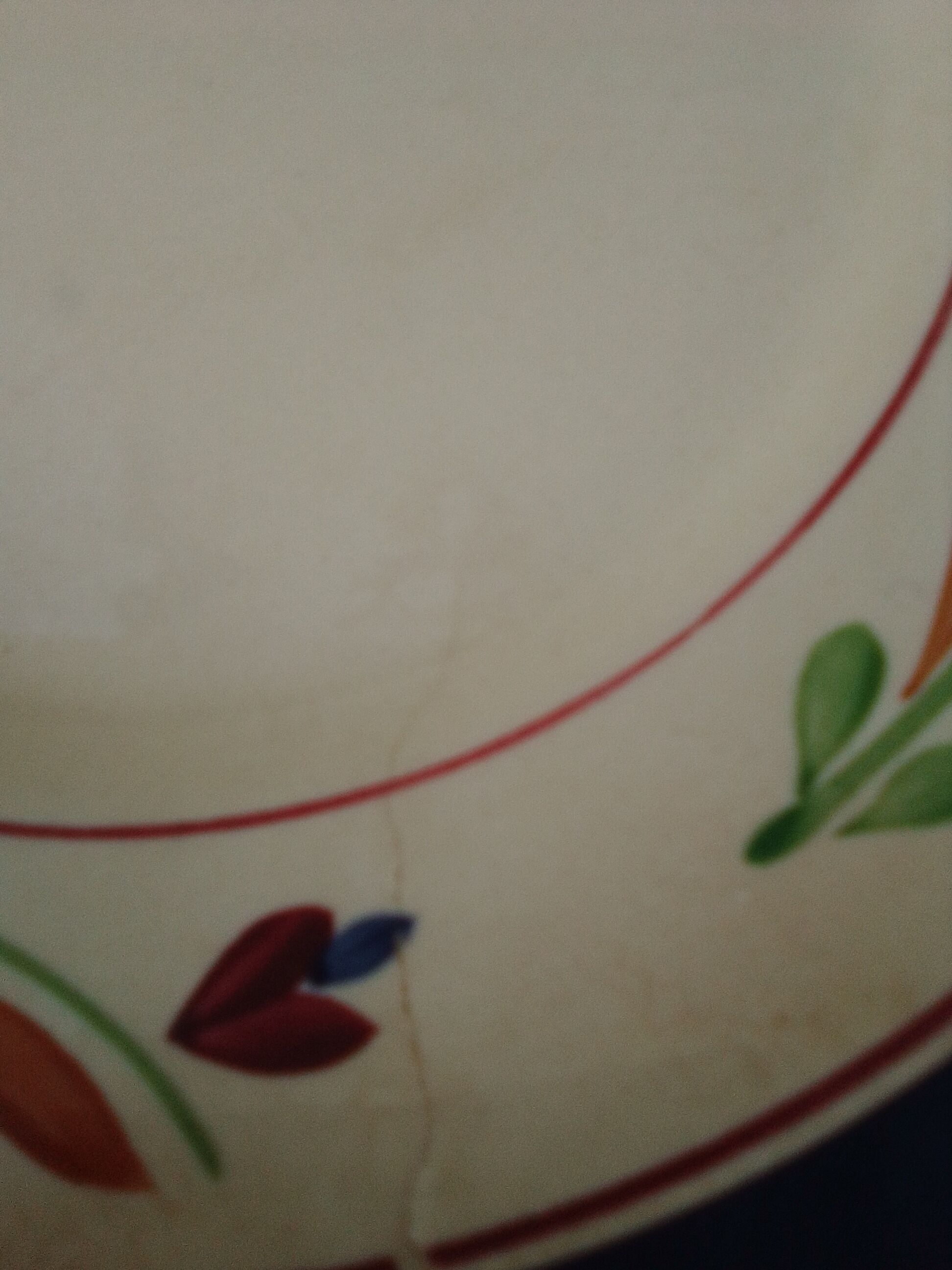 Assiette à dessert en faïence de gien modèle jeannine diam 19 cm