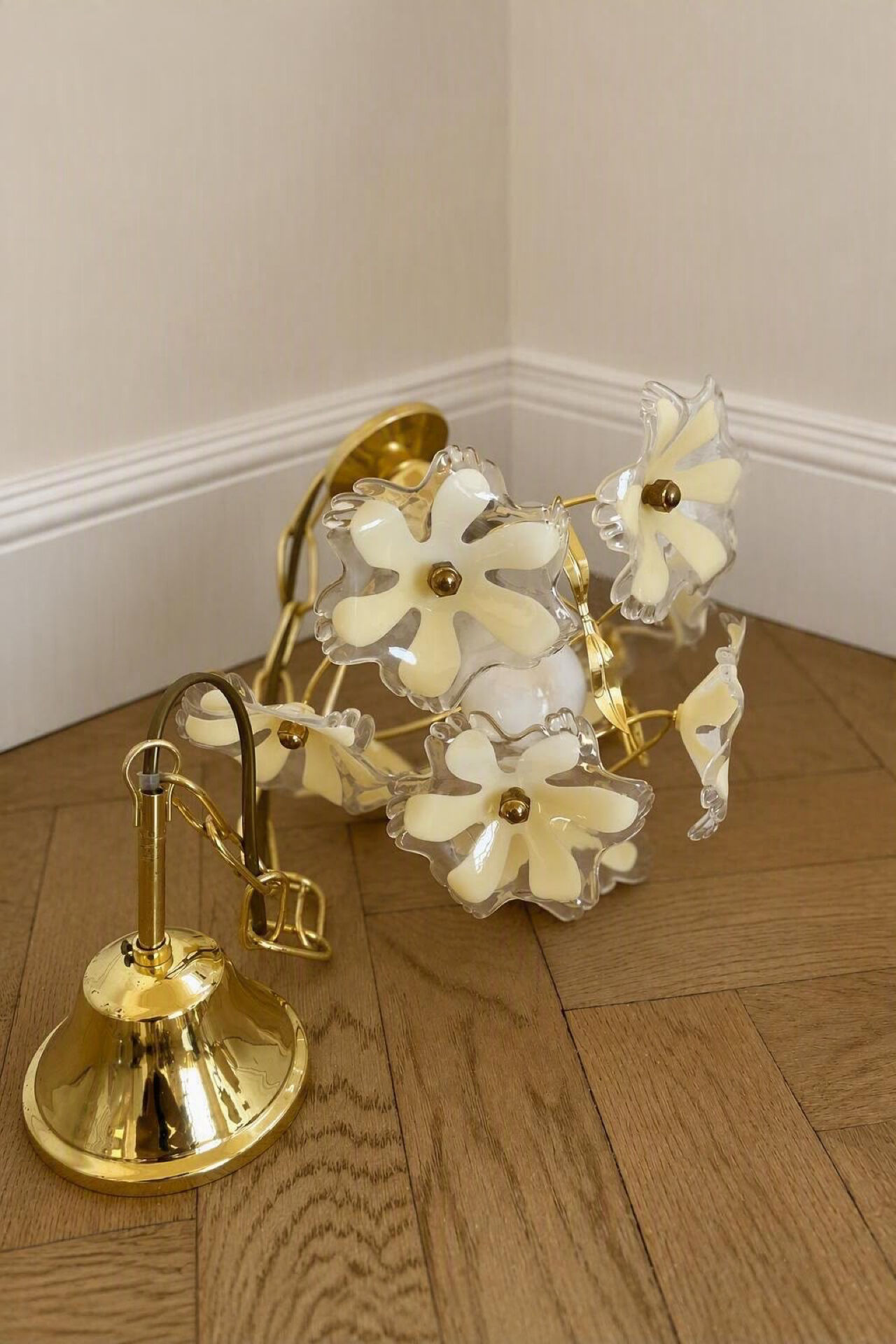 Suspension Vintage Florale Eglo