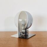 White-gray SIRIO lamp by Brazzoli & Lampa for Guzzini, Italy 1970s