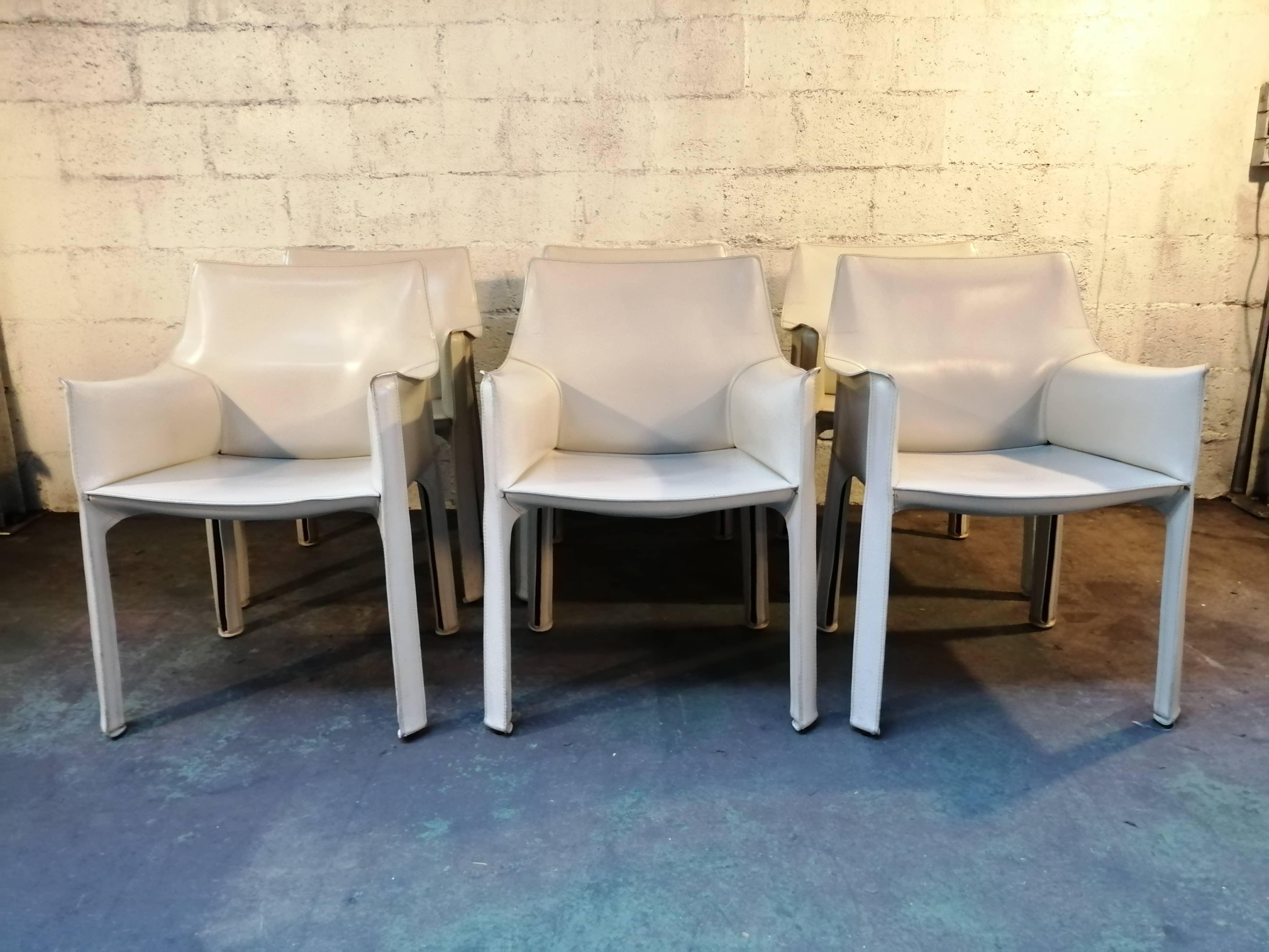 Chairs CAB 414 Mario Bellini Cassina