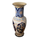 Grand vase ceramique oiseau email chinois