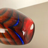 Large Vintage Pop Art Opaline Florence Vase Design 1970s, Italy