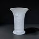 KAISER vase in biscuit porcelain with botanical relief, 1960s