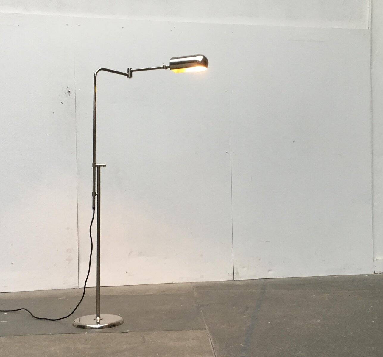 Hollywood Regency style floor lamp by Florian Schulz, 1970s