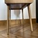 Bedside table compass legs