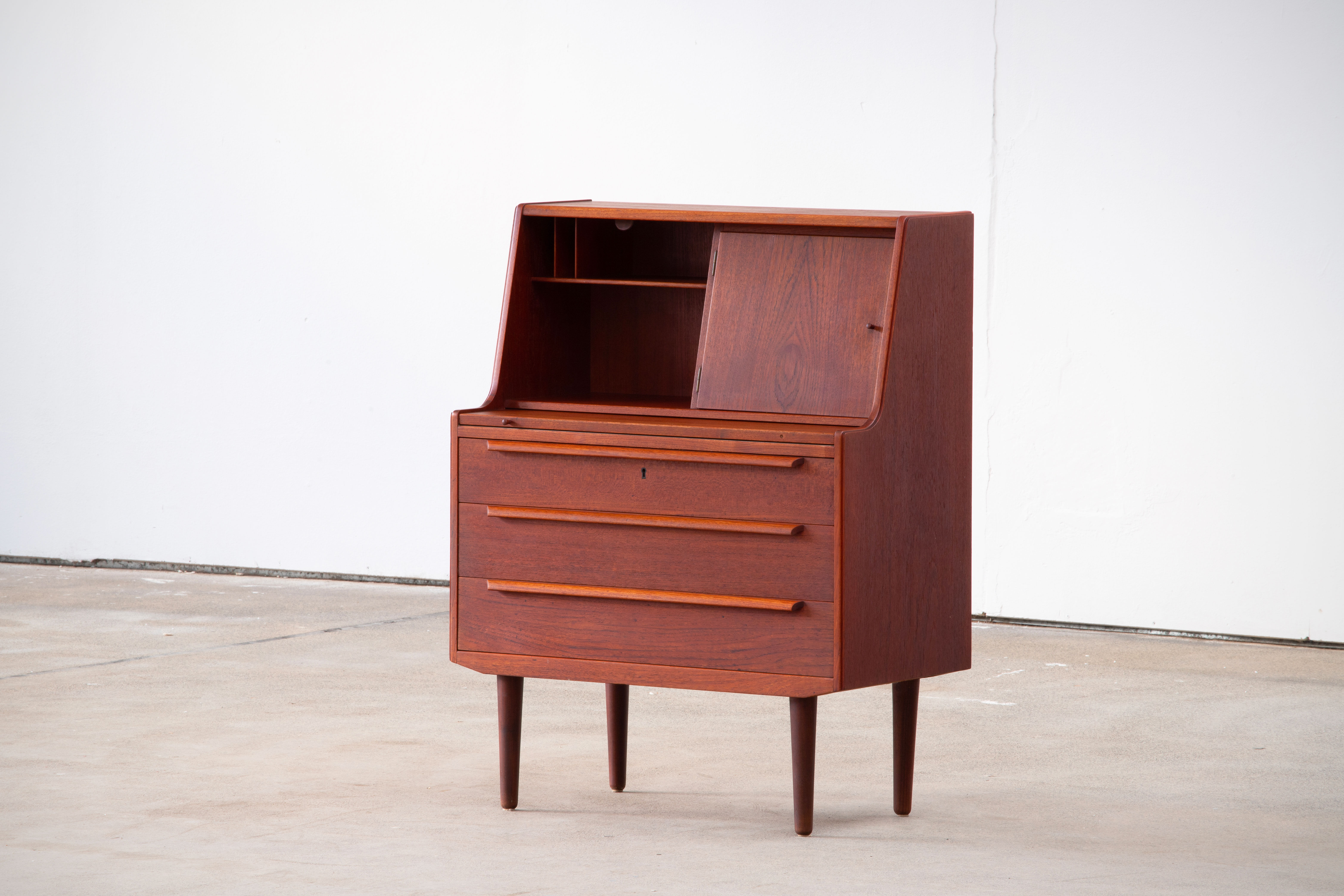 Danish secretary desk in teak 1960