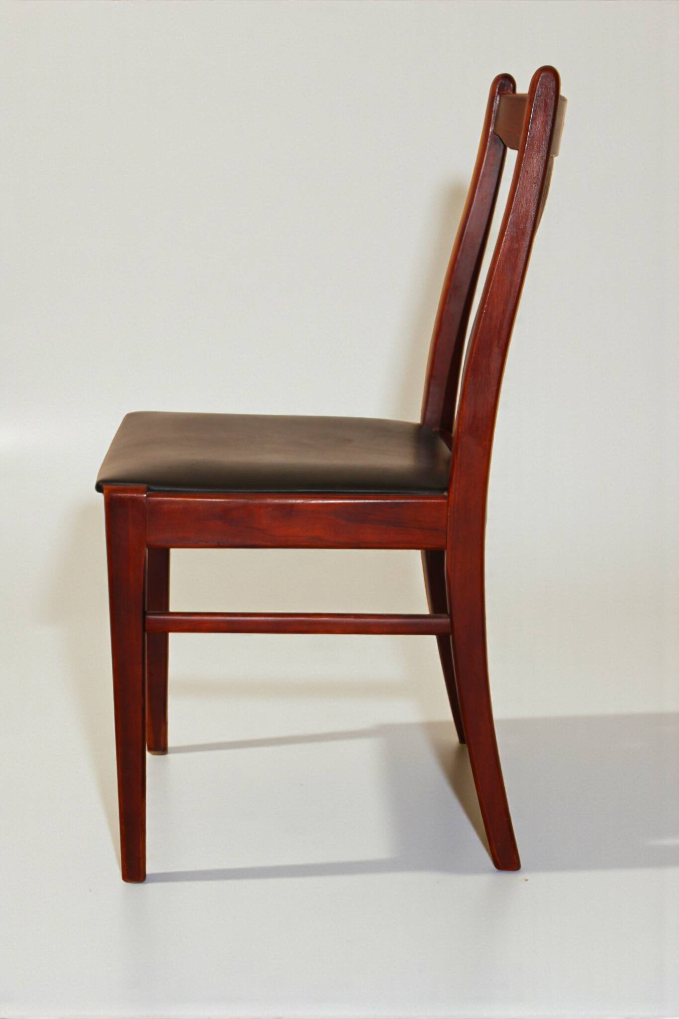 Vintage rosewood chairs from the 1970s.