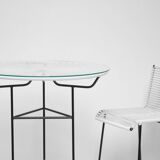 Table mange debout Tampico et 2 tabourets hauts Cenote BOQA