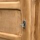 Parisian art deco wardrobe solid raw wood wardrobe